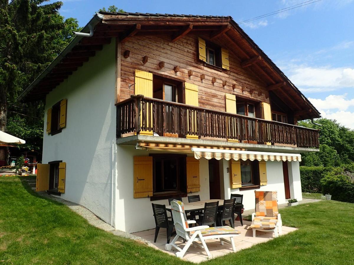 奥瓦伦纳茨Chalet Le Muguet别墅 外观 照片