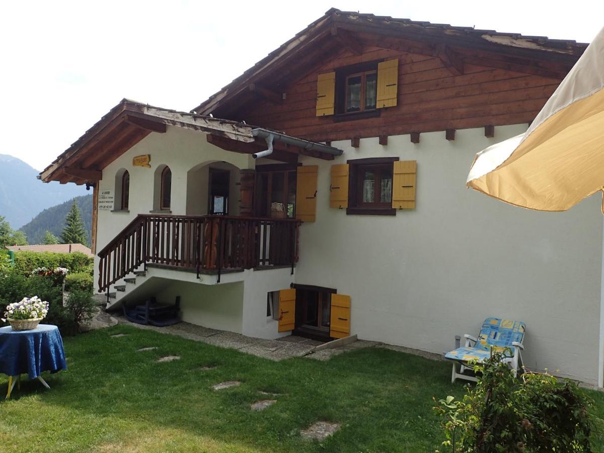 奥瓦伦纳茨Chalet Le Muguet别墅 外观 照片